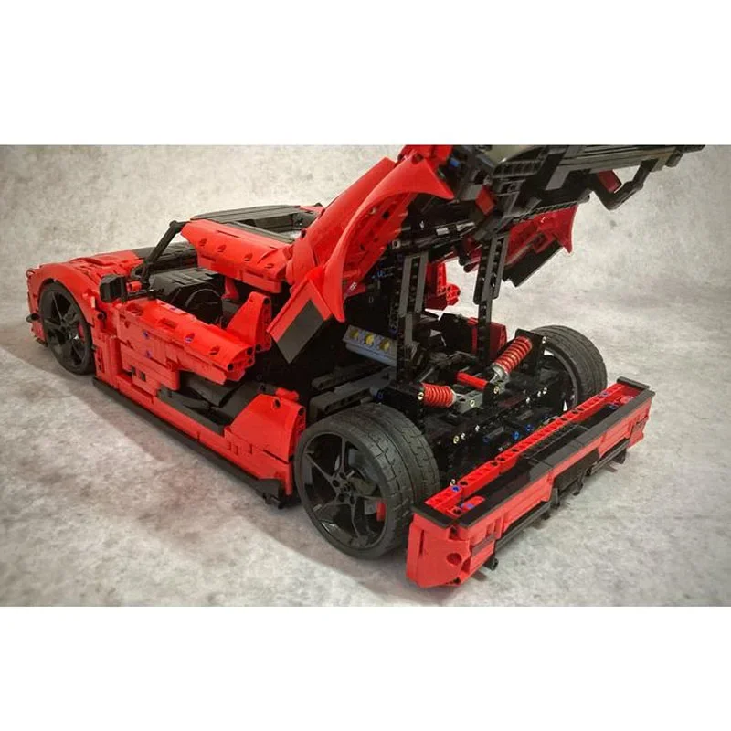 New Supercar RS MOC-167461 Speed Champion Racing Building Blocks Toy Model 4416PCS Car Model Birthday Gift DIY Christmas Gift