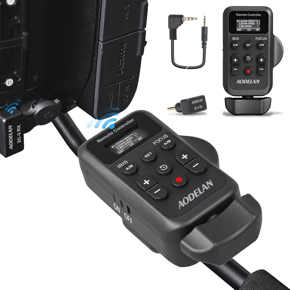 AODELAN ZC-3 リモートコントローラー ビデオカメラ用 LANC AODELAN ZC-3 Wireless Camcorder Remote for Sony Canon
