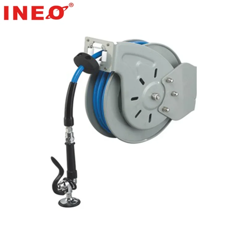 Automatic Retractable Open Hose Reel With Spray Valve