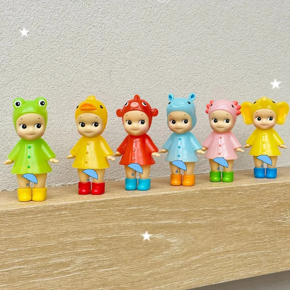 Regalo de cumpleaños, caja ciega de Sonni Angei, caja misteriosa, serie I Love Rainy Day, Mini figura de Anime, adornos, muñecos, ventilador, juguete de regalo para niños