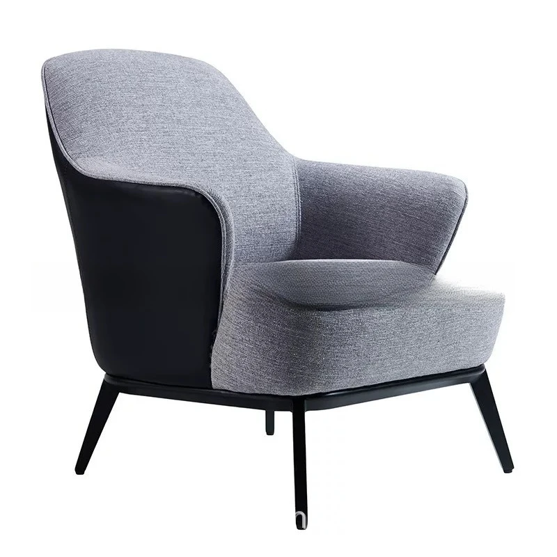 

Nordic single sofa chair, bedroom small apartment lazy sofa, modern simple living room