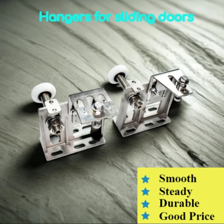 High Quality Industrial Accessories for Air Controller Cold Storage Sliding Door Opener Stop End Hanger Guide Wheel-Easy Screw