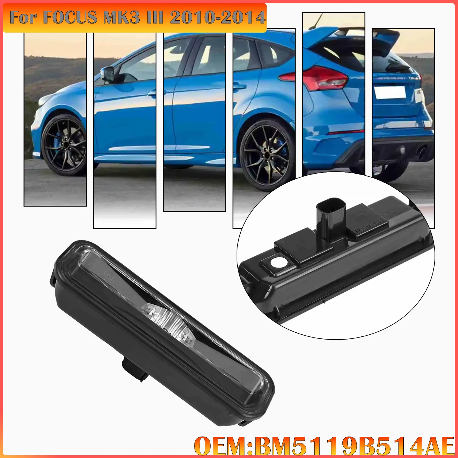 

Tailgate Opener Switch Release Open Switch Rear Trunk Release Open Switch Button For FOCUS MK3 III 2010-2014 BM5119B514AE