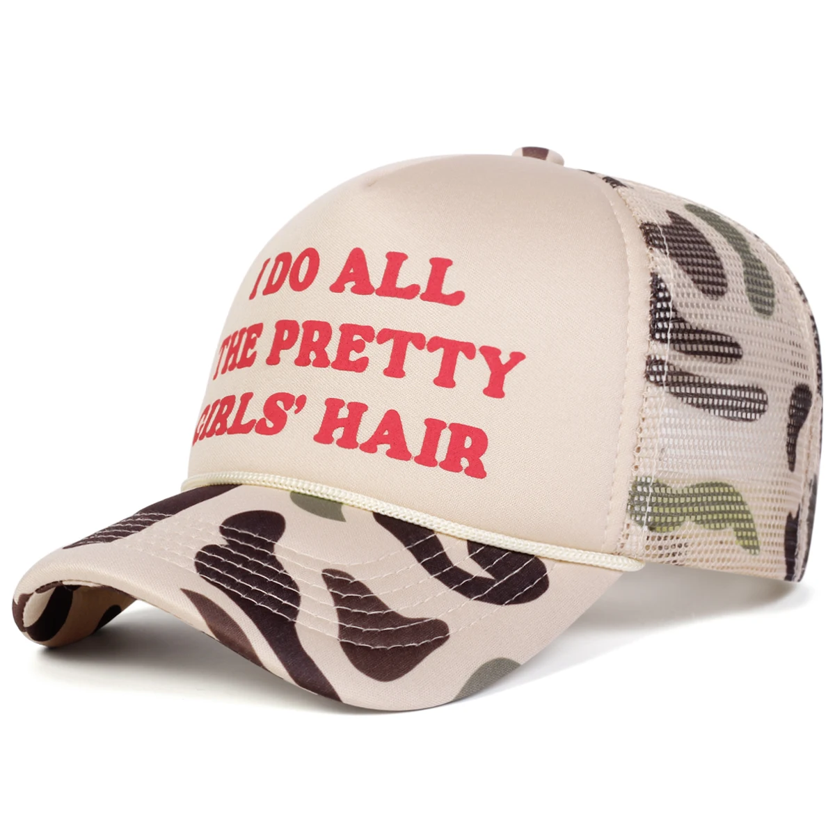 Unisex I DO ALL THE PRETTY GIRLS' HAIR Baseball Net Caps Spring Summer Outdoor Adjustable Casual Hats Sunscreen Hat Sports Cap