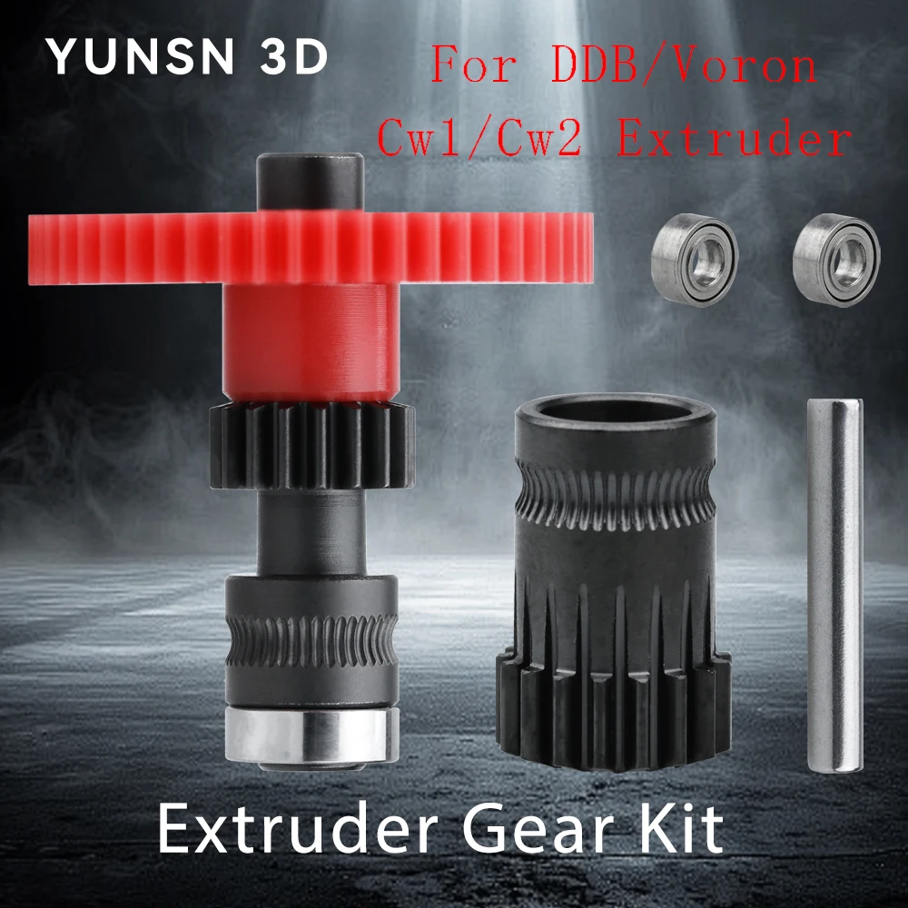 DIY Integrated Shaft Direct Drive ISG Gear Kit For DDG NF Sunrise / Voron Cw1 Cw2 Extruder 3D Printer Parts