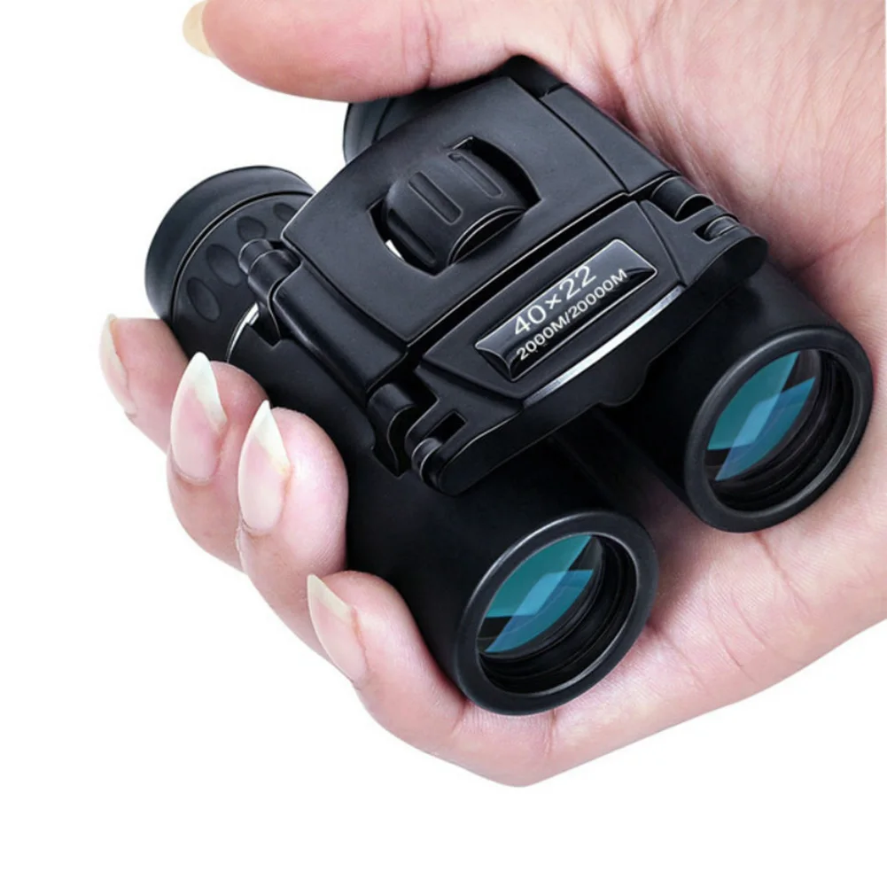 

HD 40x22 Military Binoculars 20000m Long Range Folding Mini Telescope Hunting Zoom High Quality Vision Non-infrared Glasses