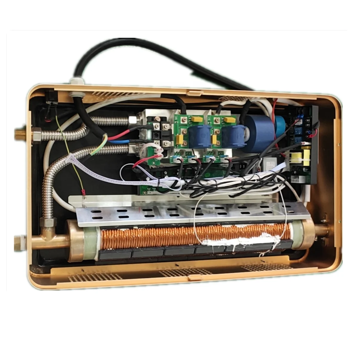 

8KW 220V 1P Household Induction Heating Water Warming Boiler With Wifi Control Temperature And Time