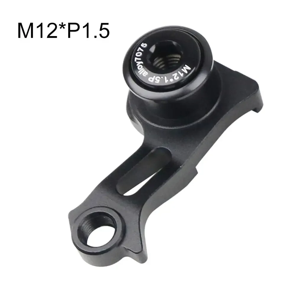 Bike Rear Derailleur Hanger Extended Version 49mm Center Distance Aluminium Alloy Compatible with For UDH Frames