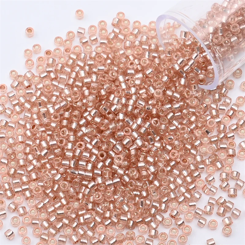 2mm Silver Colour Mini Japanese Glass Beads for DIY Craft
