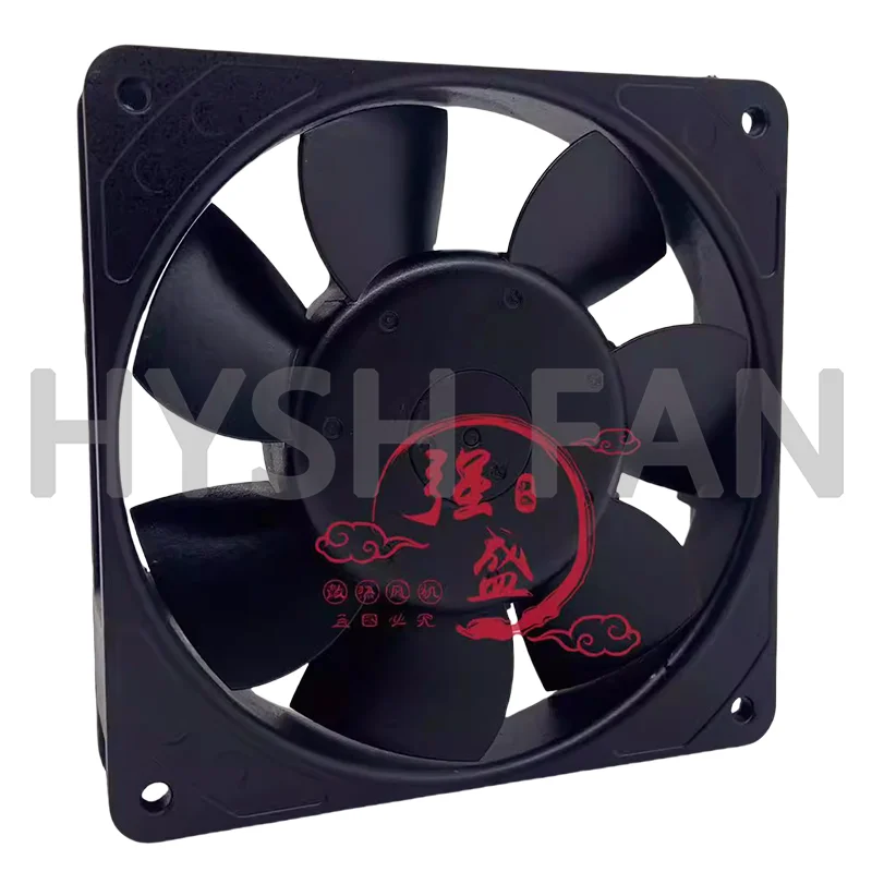 9956 New Original 12025 AC230V 14/12W All Metal Iron Blade Cooling Fan