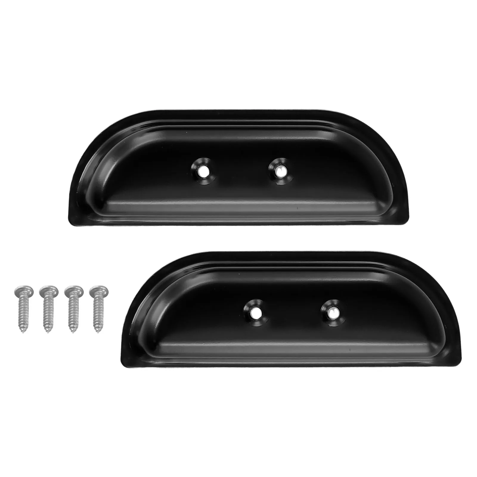 

Arm Rest Cups 1x Metal Door Panel Black For F100 F350 For Ford Truck Interior Door Handle Replacement 1973-1979