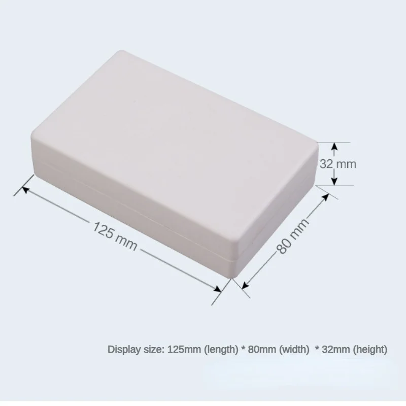 Plastic casing Plastic casing for instrument panel power control box 125 * 80 * 32 (with screws)