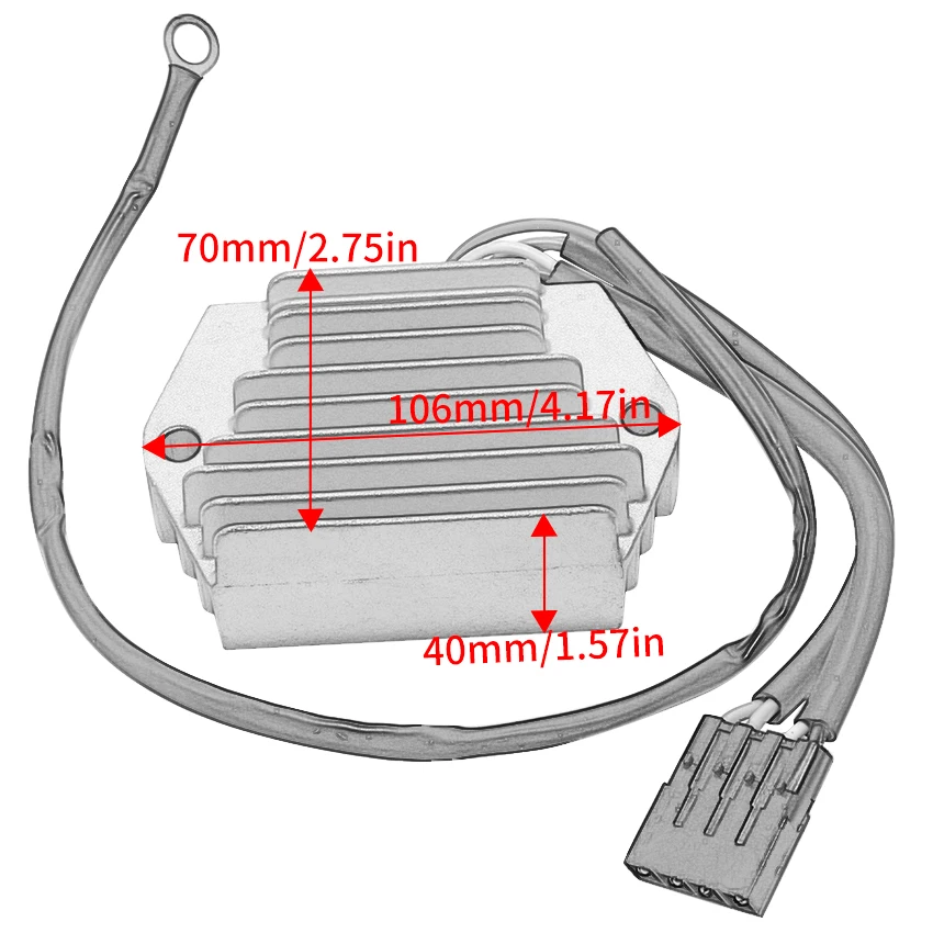 Charging Regulator for Hatz 1D42.10 1D50.16 1D81.24 1D90.18 1D90V.16 Terex MBR71 01983800 01916800