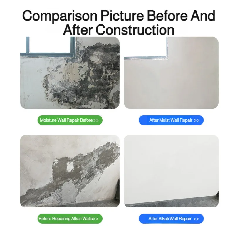 Fiber Reinforced Wall Crack Repair Paste Home Use Quick Repair Agent Easy Smear Wall Renovation Mending Supplies