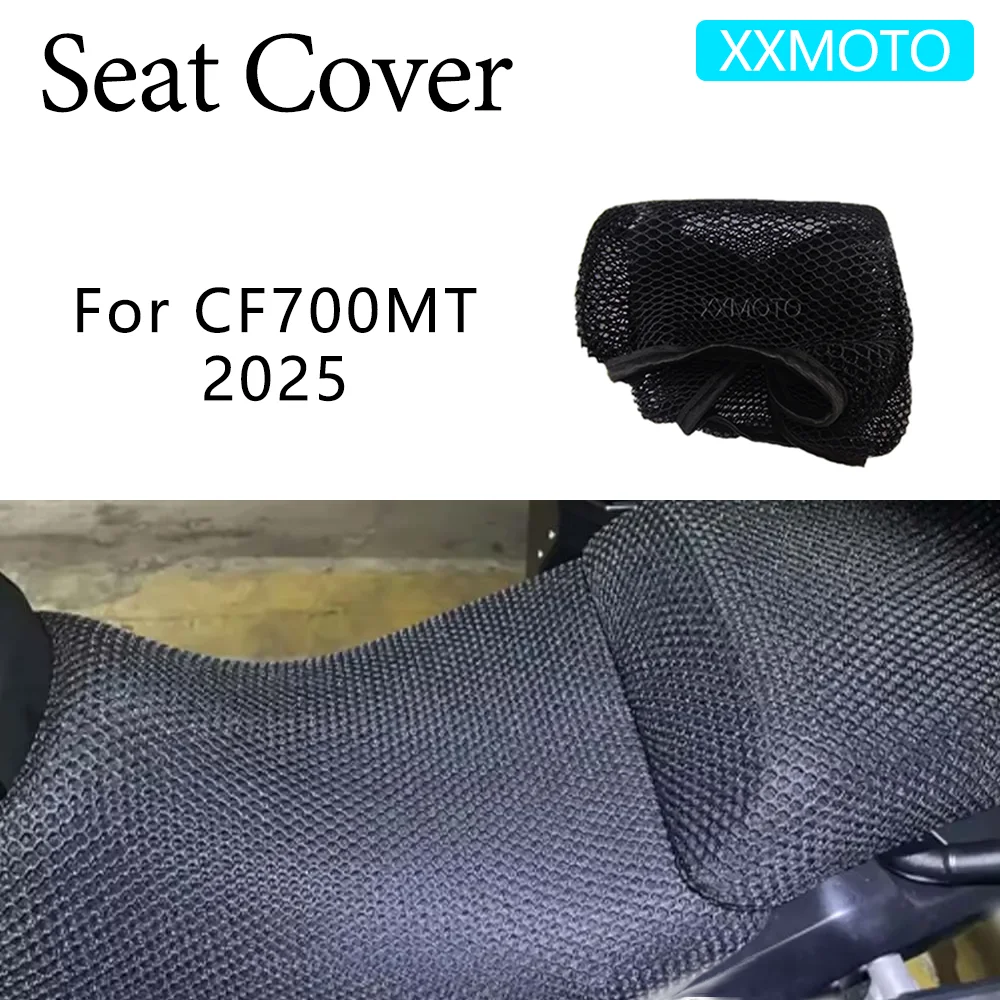 

For CFMOTO CT 700MT CF700MT 2025 Motorcycle Seat Cover Heat Insulation 3D Mesh Fabric Breathable Non-Slip Protection Cushion ﻿
