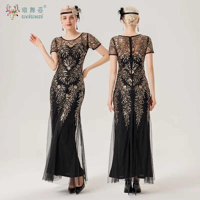 Paillettes été femmes Cocktail robes de soirée maille moulante robe de soirée de mariage robes de soirée de bal taille haute Tulle bas robe