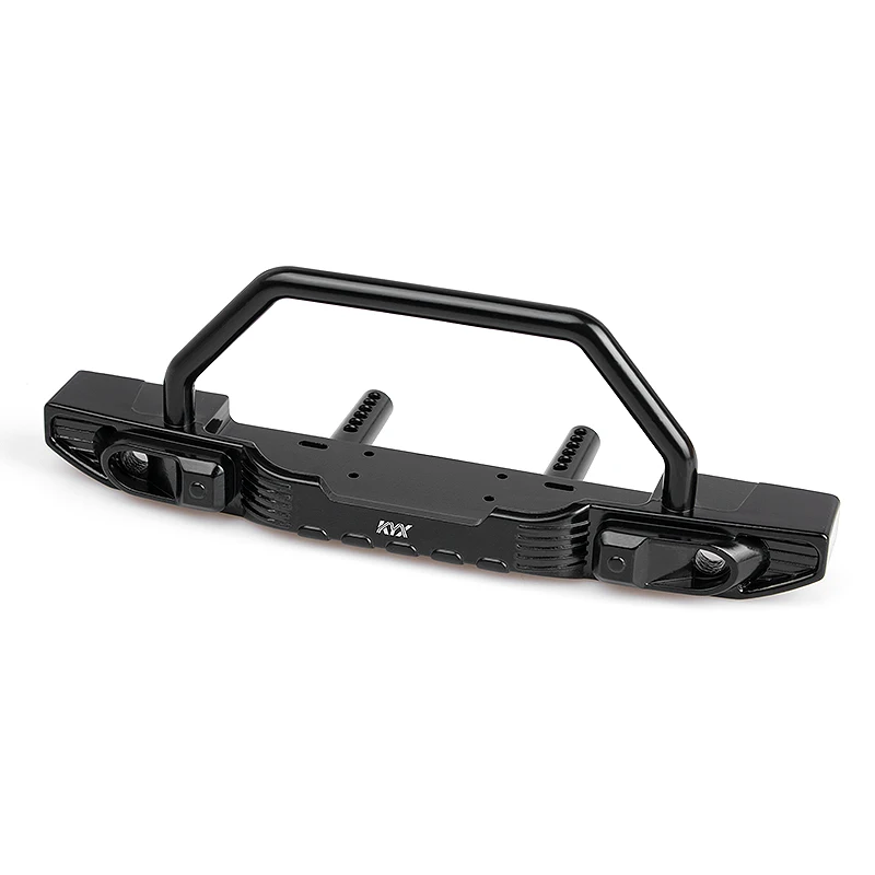 Pare-chocs avant en métal pour voiture jouet de Simulation, 1 pièce, pour voiture sur chenilles 1/10 RC Axial Scx10III AX103007, pièces