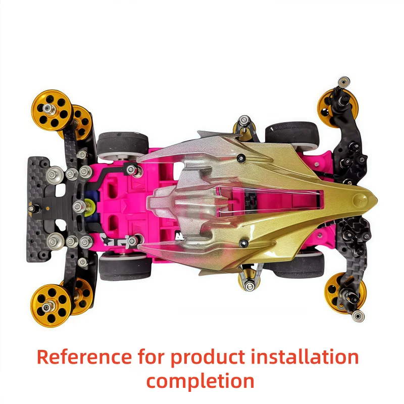 1SET Installation Completed Before Shipment Self-made Tamiya AT 4WD Differential 4WD Kit Assembled 4WD Carbon Fiber CNC Kit