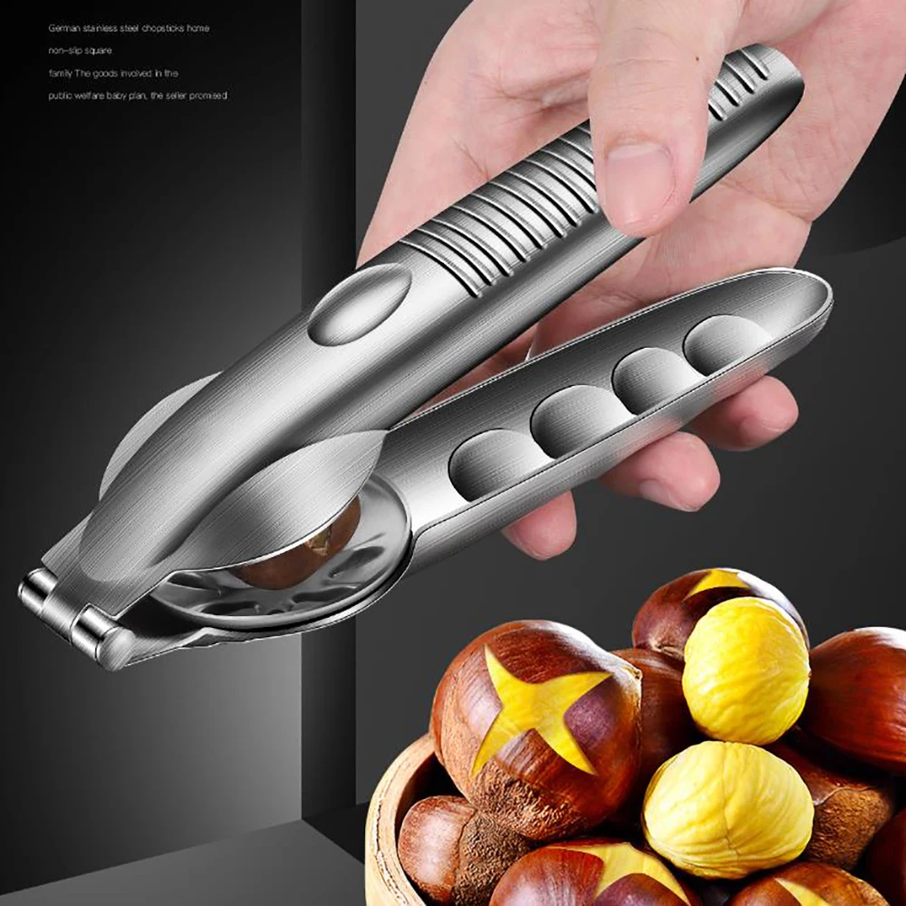 Multifunctional Chestnut Machine Chestnut Sheath Portable Chestnut Cutter Home Chestnut Clip Opener Kitchen Accessories Tools