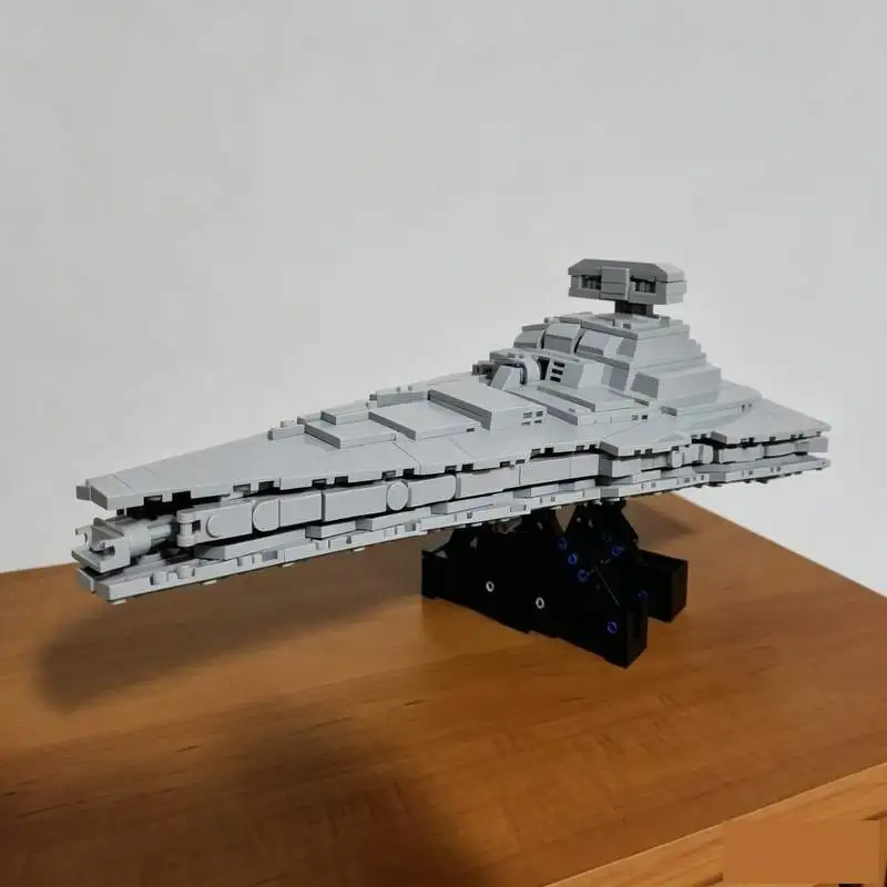 1459PCS Modify Imperial Destroyer MOC Spaceship Model Custom Puzzle Blocks DIY Assembly Educational Toy Gifts Collection Display