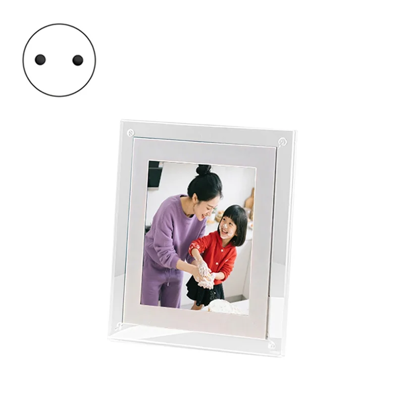 ABMF-Acrylic Digital Photo Frame 10.1 Inch 10.1Inch Display IPS Screen 32G Memory Porta Retrato Digital EU Plug