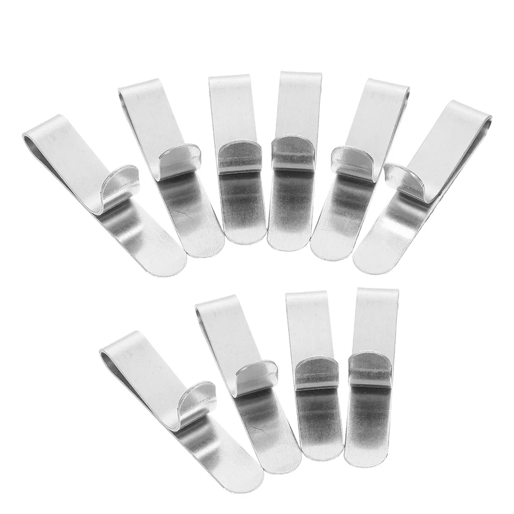 

10Pcs Adjustable Cake Ring Securing Clips Stainless Steel Mousse Ring Clasps for Baking Frosting Support Baking Utensils