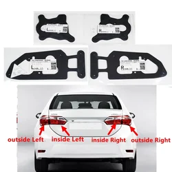 Cafoucs Outer Rear Bumper Headlight Tail Light Lamp Sealing Gasket For Toyota Corolla 2014 2015 2016 2017 2018