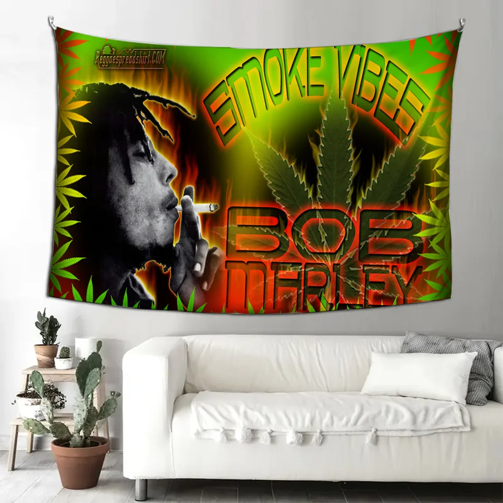 singer Bob Marley Tapestry Decoration party Background Hanging Cloth Bedroom Tapestry Room Decor Aesthetic