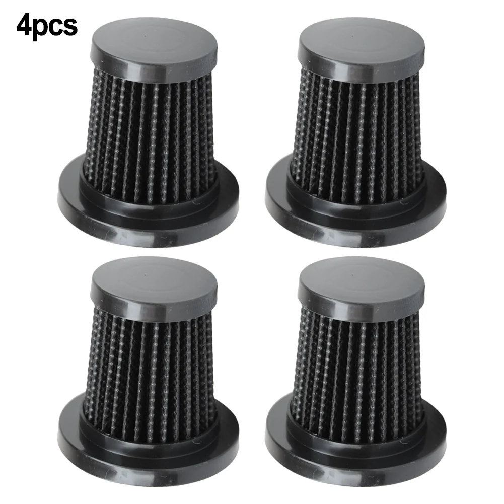 Фильтры для повышенной производительности в беспроводных портативных автомобильных пылесосах, набор из 4 предметов с высокой эффективностью фильтрации