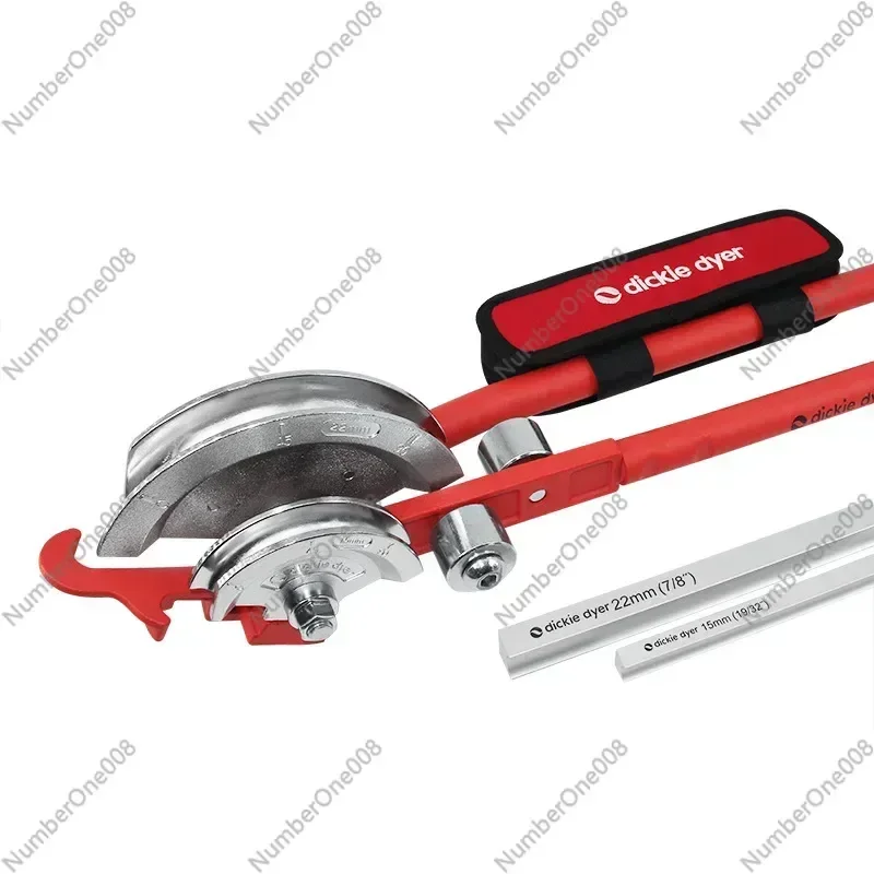 

Dongxiao 15 + 22mm Two-slot Pipe Bender CT-5060C 90-degree Strong Aluminum Guide Rail Combined Pipe Bender