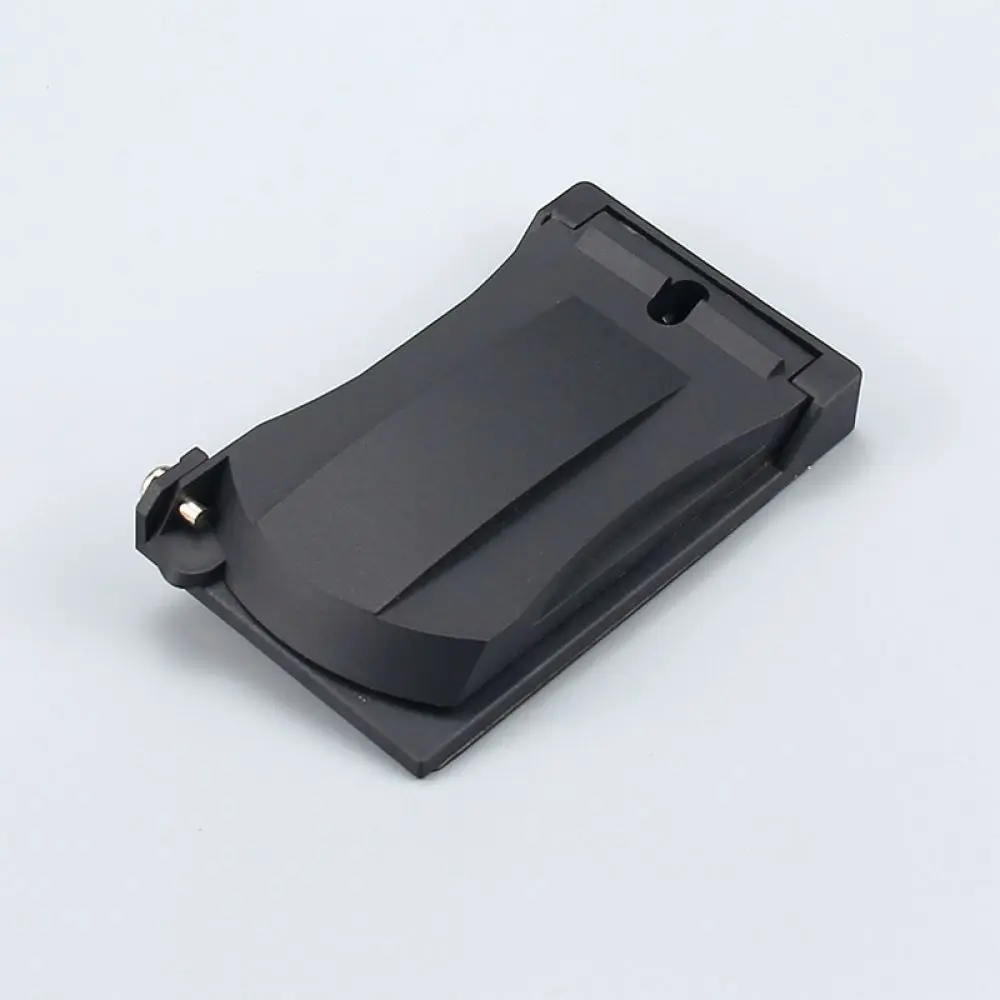 US Standard Electrical Outlet Waterproof Plate Cover Black Flip Style Guard For Wall Switch Protective Housing Accessory