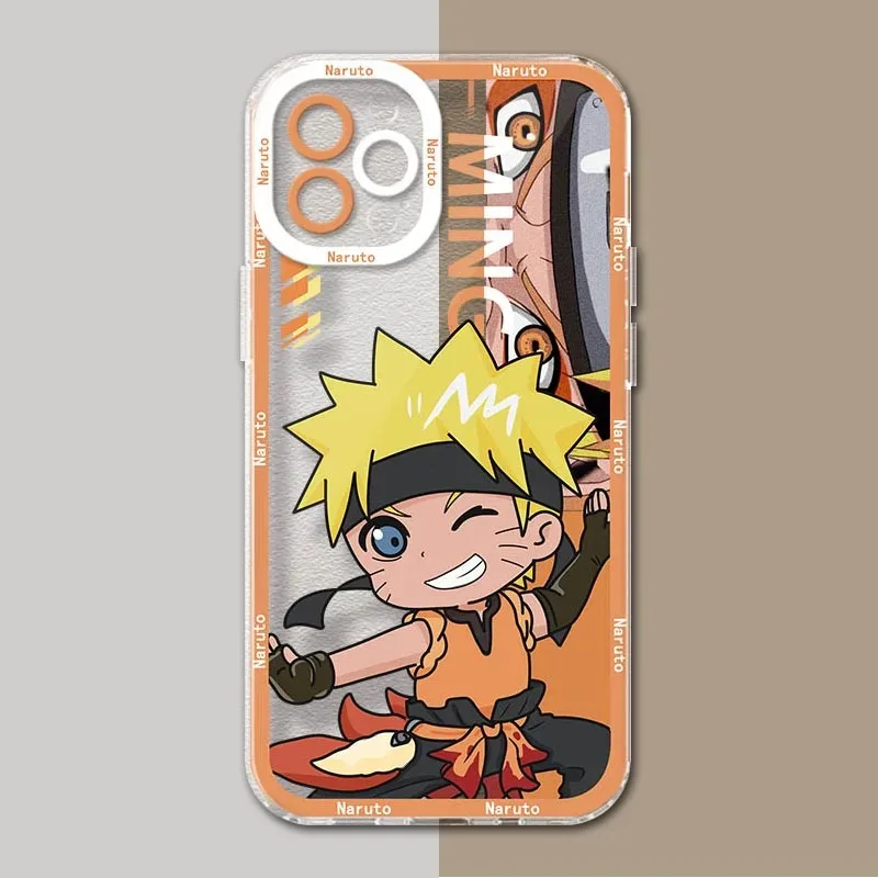 Luxury Anime N-Narutos Case For Xiaomi 13T 12T 11T 10T 14 13 12 11 Lite 5G NE POCO F6 X6 Pro X3 NFC X5 X4 GT F3 F4 F5 M6 M5S