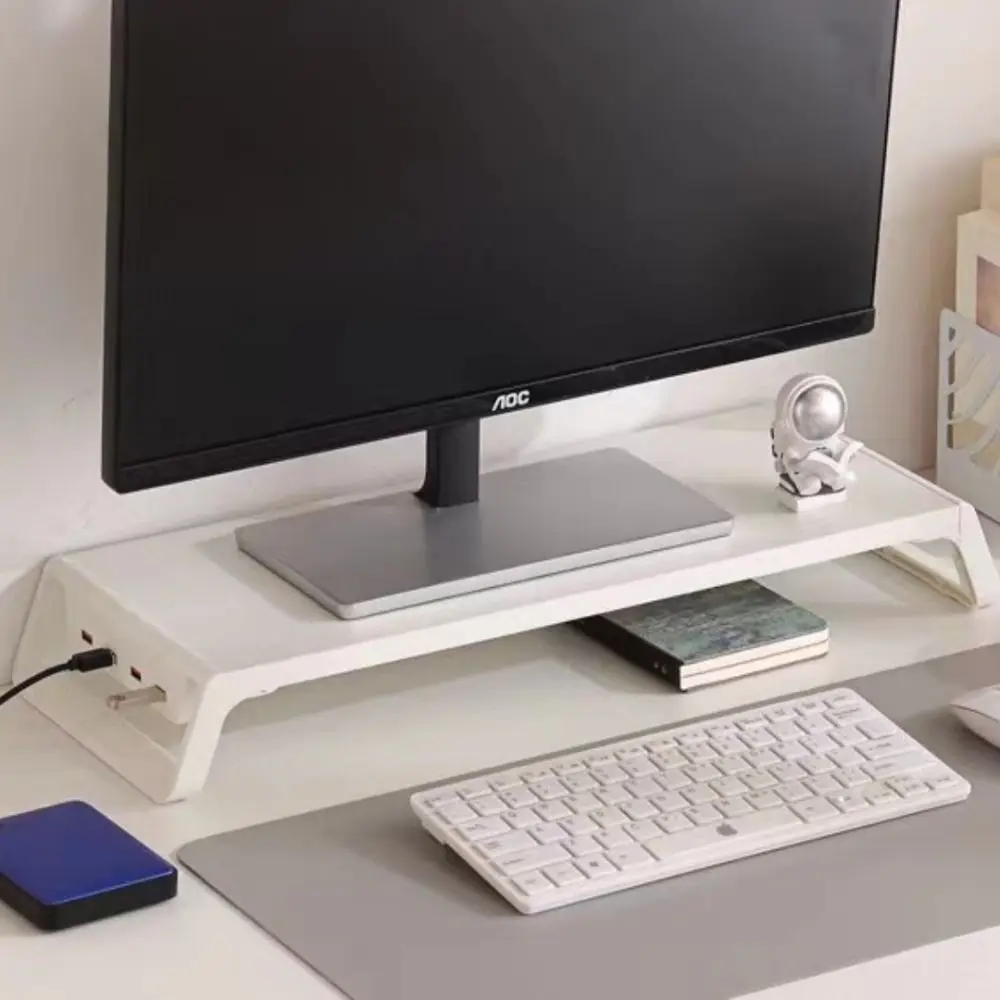 

Increase Monitor Height Computer Monitor Stand Thickening Durable Desktop Storage Rack Desktop Organization
