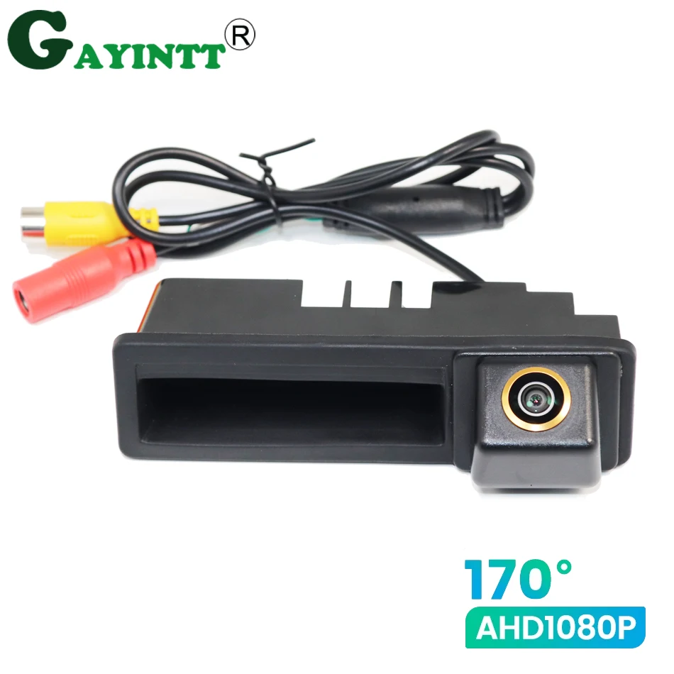 

GAYINTT 170° 1080P HD AHD Car backup parking camera for Audi A1 A3 A4 A6L S5 Q7 S3 RS3 8P S4 RS4 B6 B7 reverse night vision
