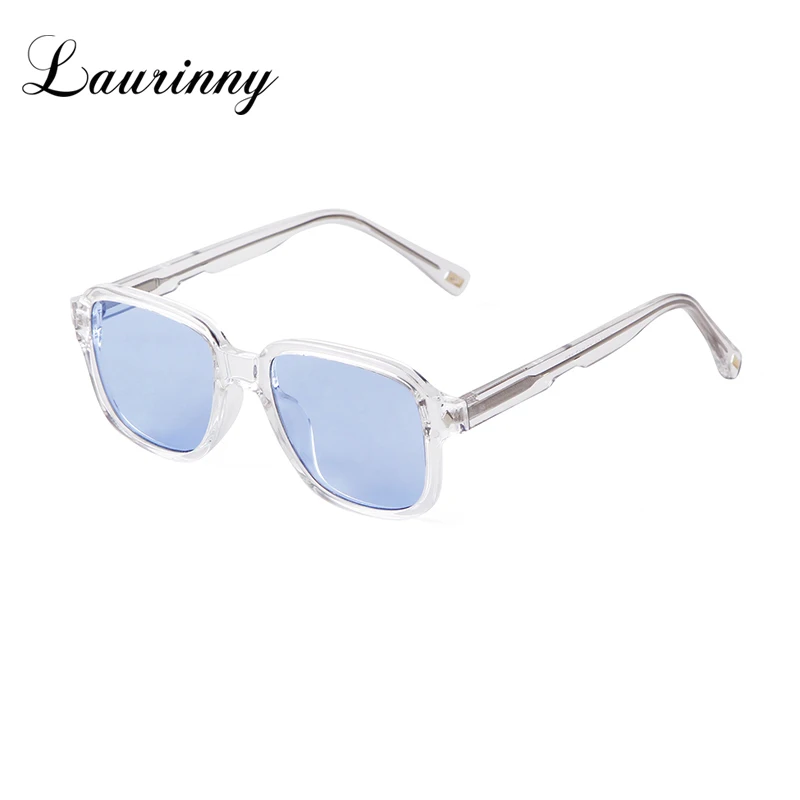 

New Retro Square Korean Version Sunglasses Female Tide Net Red Anti-Ultraviolet High-Quality TR Plate Anti-Blue Light Glasses