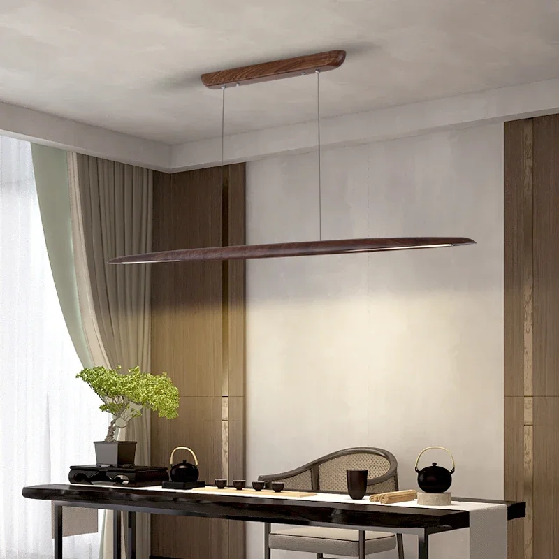 Wood Linear Pendant…