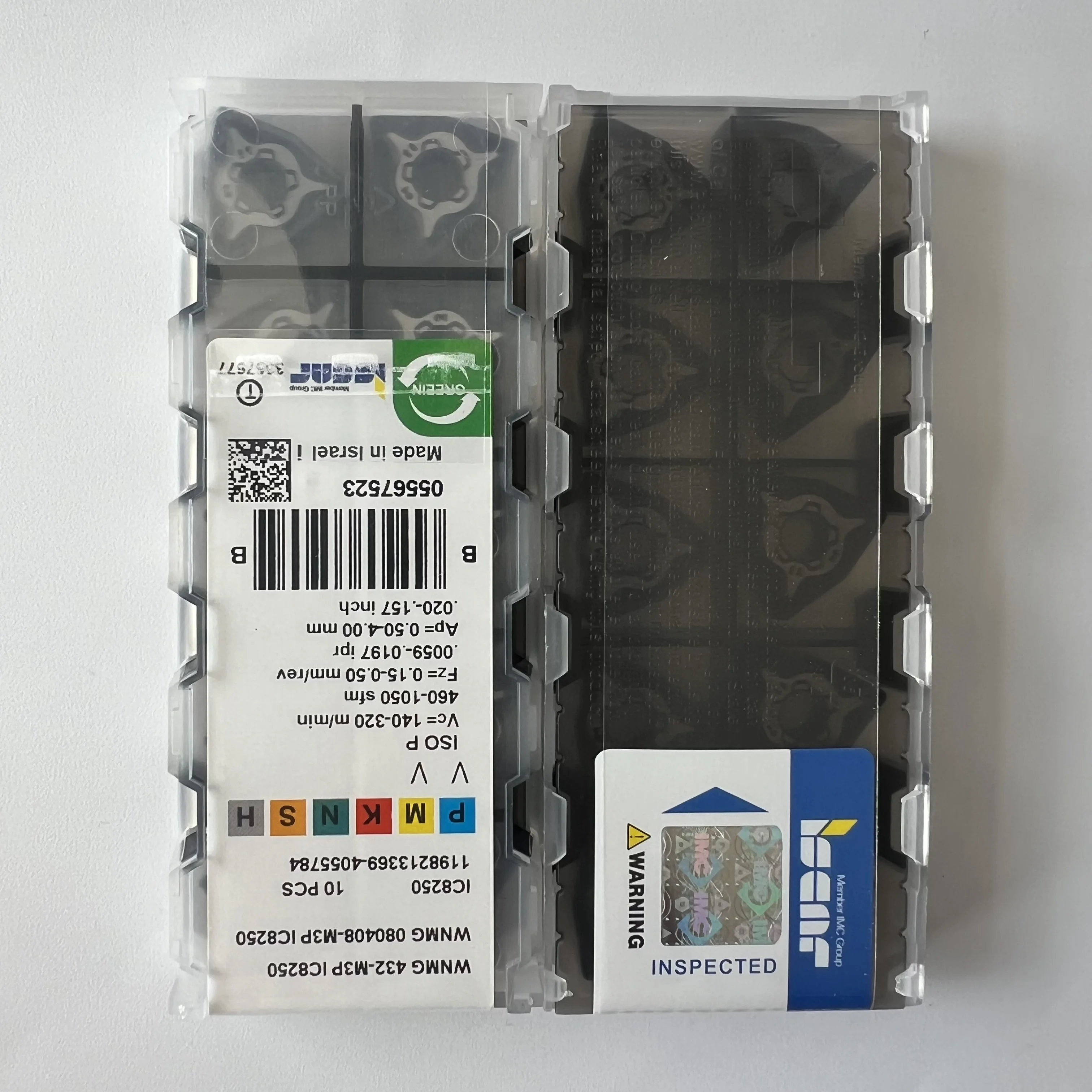 

WNMG080408-M3P IC8250 / Original Carbide CNC Blade 10 Pcs