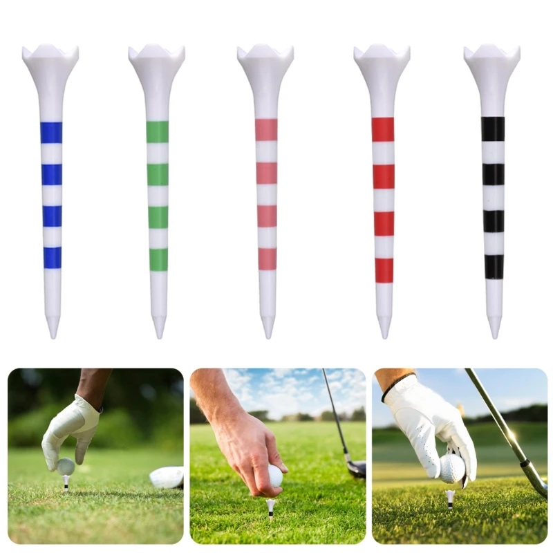 20 unids/pack Golf soporte Tees Golf Base Golf soporte Tees Golf castillos Tees Golf Tees para entrenamiento conductores