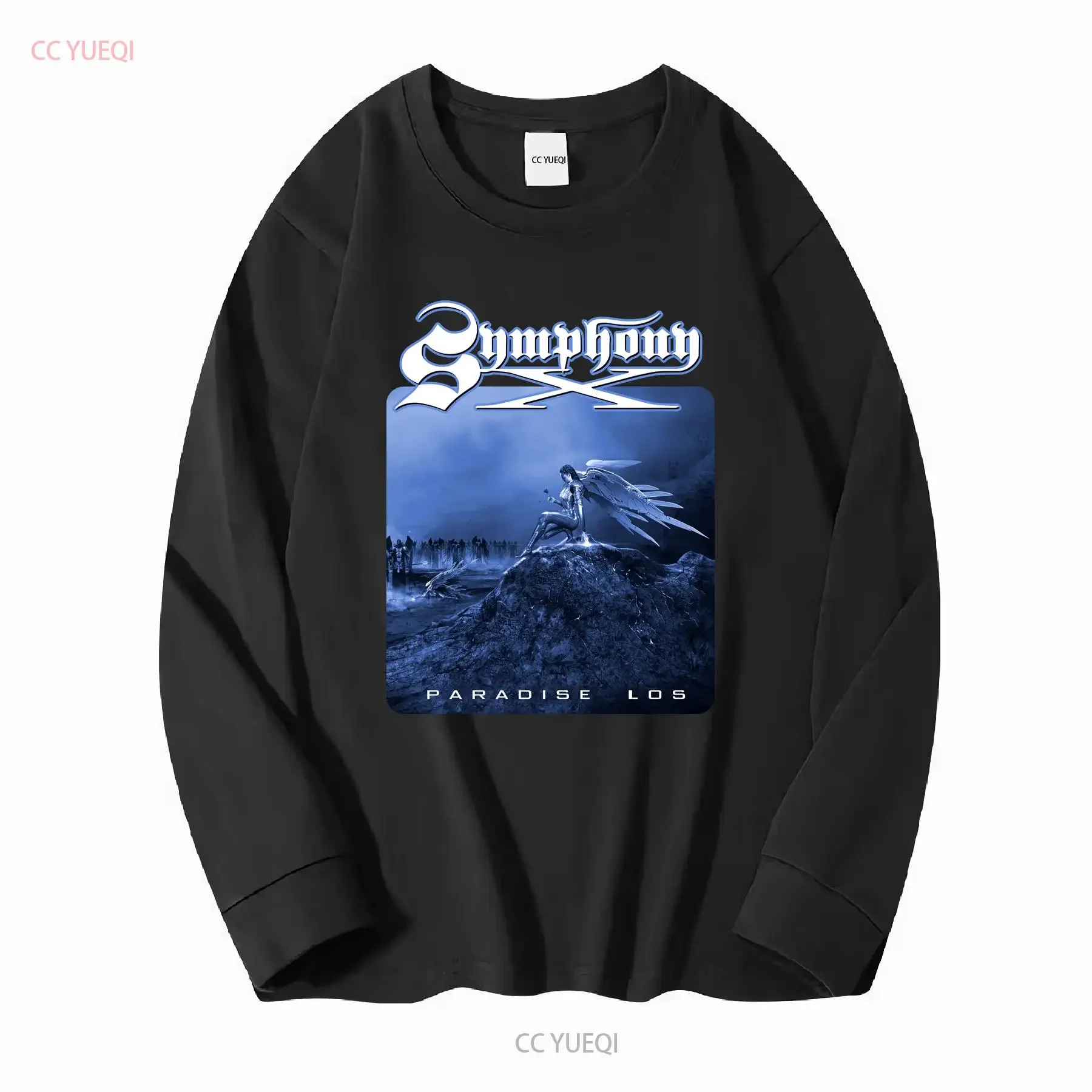 SYMPHONY X paradise lost OFFICIAL T SHIRT vintage Washed graphic Soft Stretched Breathable Versatile Casual Unisex fashion