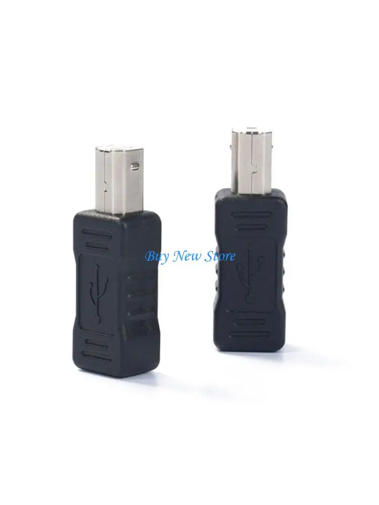 

20CE USB C Mini5P to USB B Adapter for Connection of Printers Scanners and Electric Pianos to USB C Gadgets