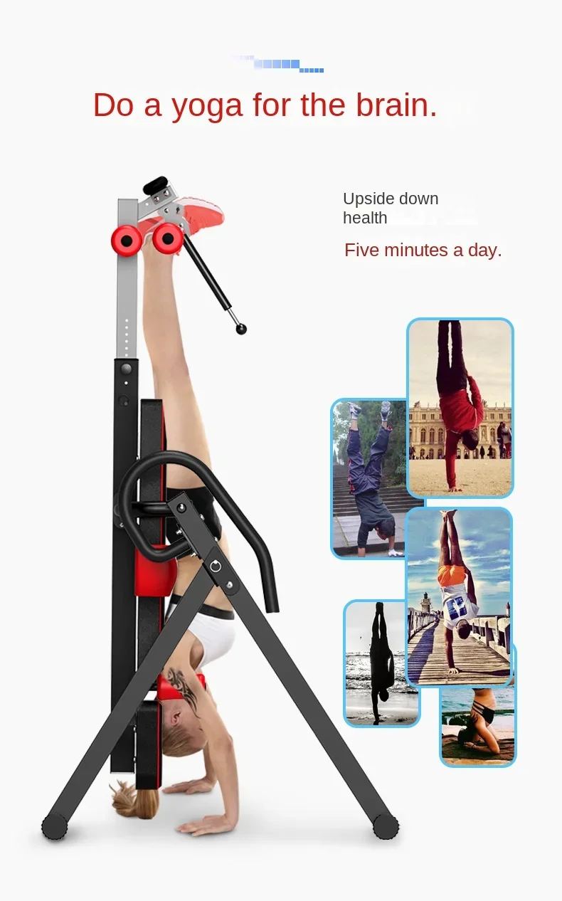 Fitness Upside Down, Auxiliary Upside Down Machine Stretcher, Inverted Machine