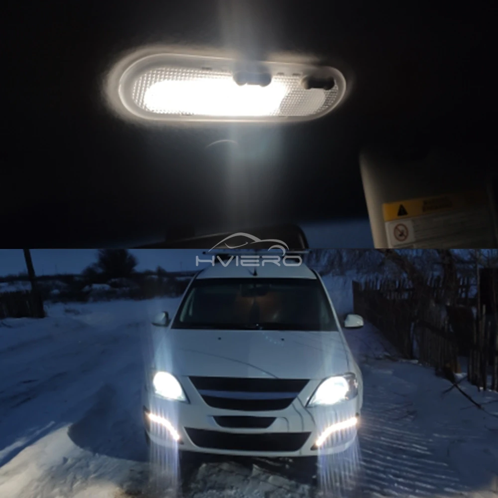 1/2/4/10Pc T10 5730 8SMD Car LED Interior Dome Reading Light W5W 194 Canbus Auto Turn Signal Bulb Door Trunk License Plates Lamp