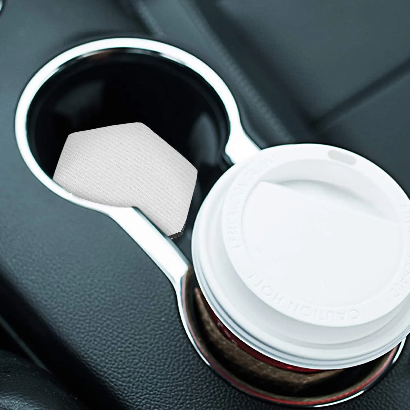 10Pcs Sublimation Blanks Car Cup Holder Coasters DIY Heat Transfer Sublimation Coaster Pads for Car Accessories Vehicle