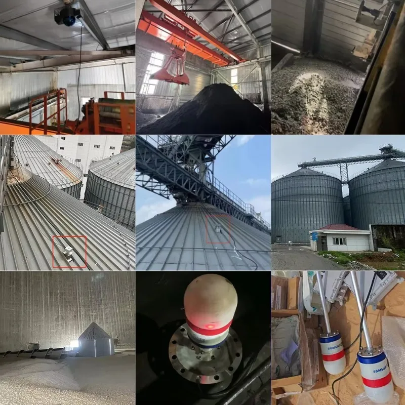 Alat Pengukur Tingkat Sensor Radar 3D Akurasi Tinggi untuk Manajemen Inventaris Silo Bunker