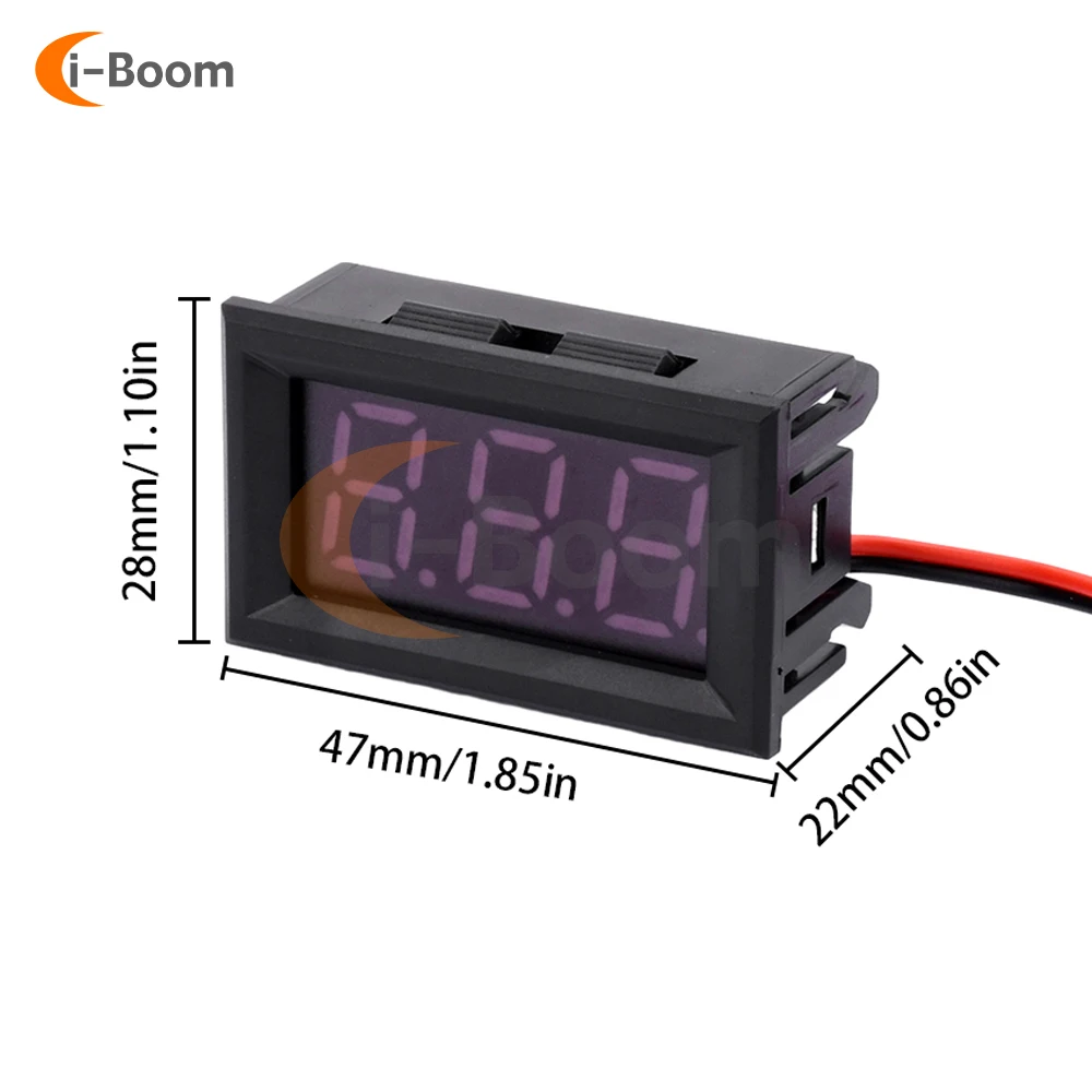 AC110V 220V LED Digital Voltmeter Voltage Measuring Instrument Volt Meter High Precision 0.56 Inch Voltage Monitoring