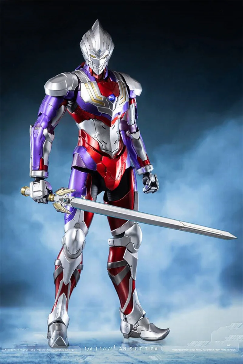 1/6 Scale Action Figure Doll Cosmic Superhero Guardian Tiga 12