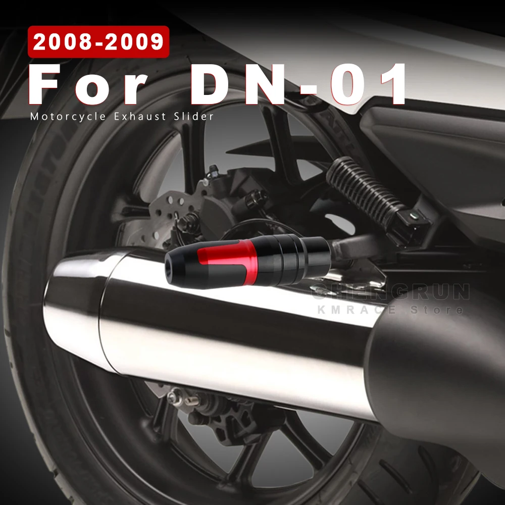 Exhaust Slider Aluminum Falling Protection for Honda DN-01 DN 01 DN01 NSA700 NSA 700 2008 2009 Motorcycle Crash Protectors