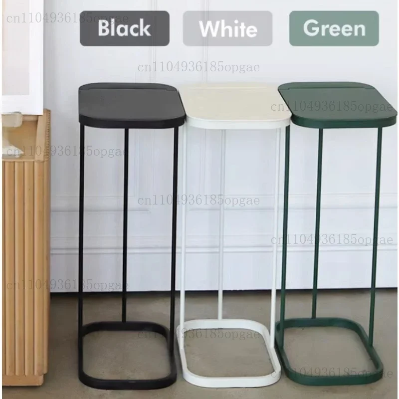 Living Room Minimalist Wrought Iron Trash Can Large Sized Sorting Garbage Rack Garbage Bag Support Frame