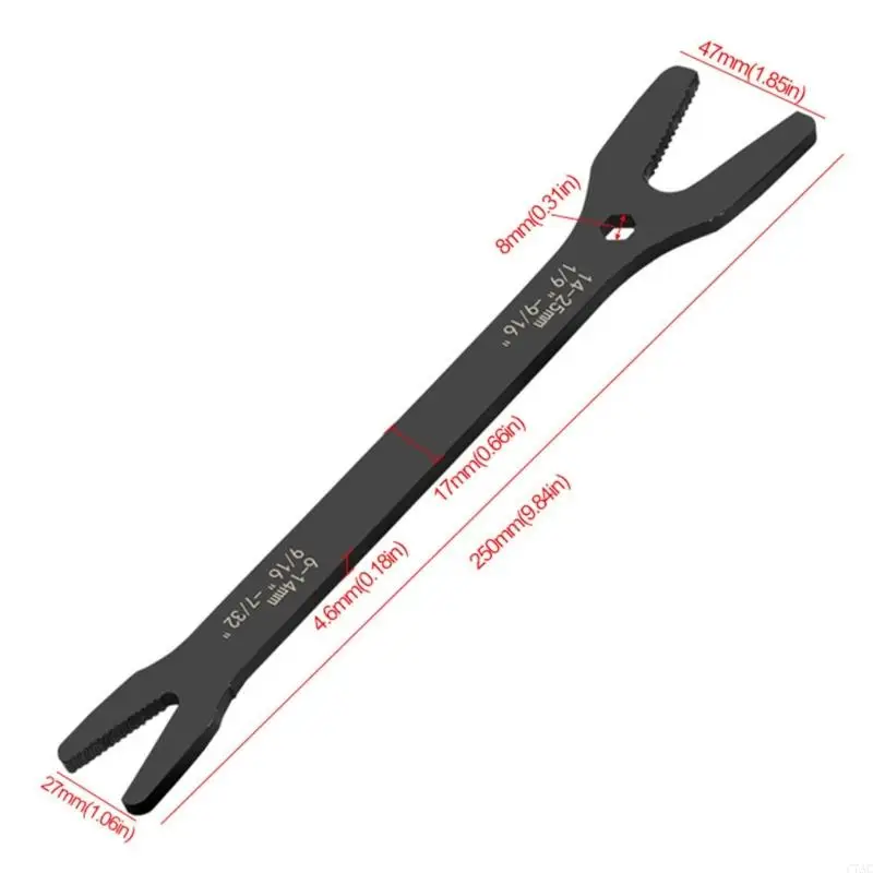 Torx гаечный ключ с двойным самореализированным регулируемым инструментом гаечного ключа Multifunction Torx гаечный ключ для мм