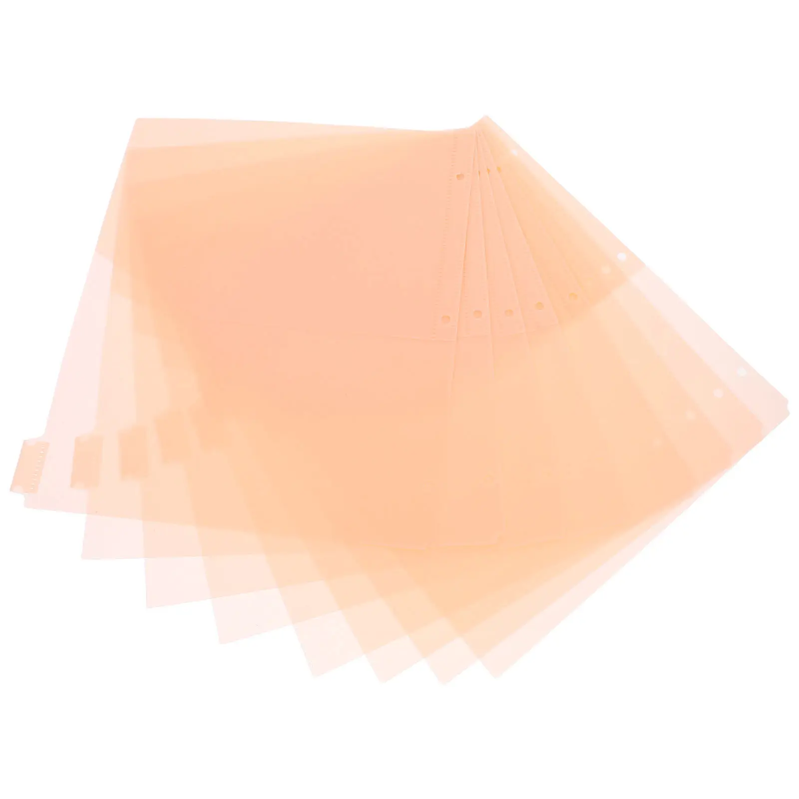 

Набор из 8 надежных пластиковых разделителей для папок с карманами и вкладками для офиса, школы и дома, большой емкости, для трехкольцевых файлов